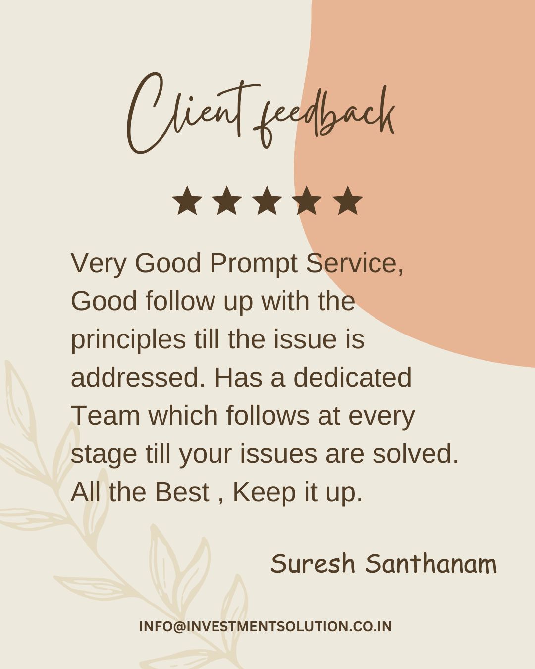 Mr. Suresh Santhanam